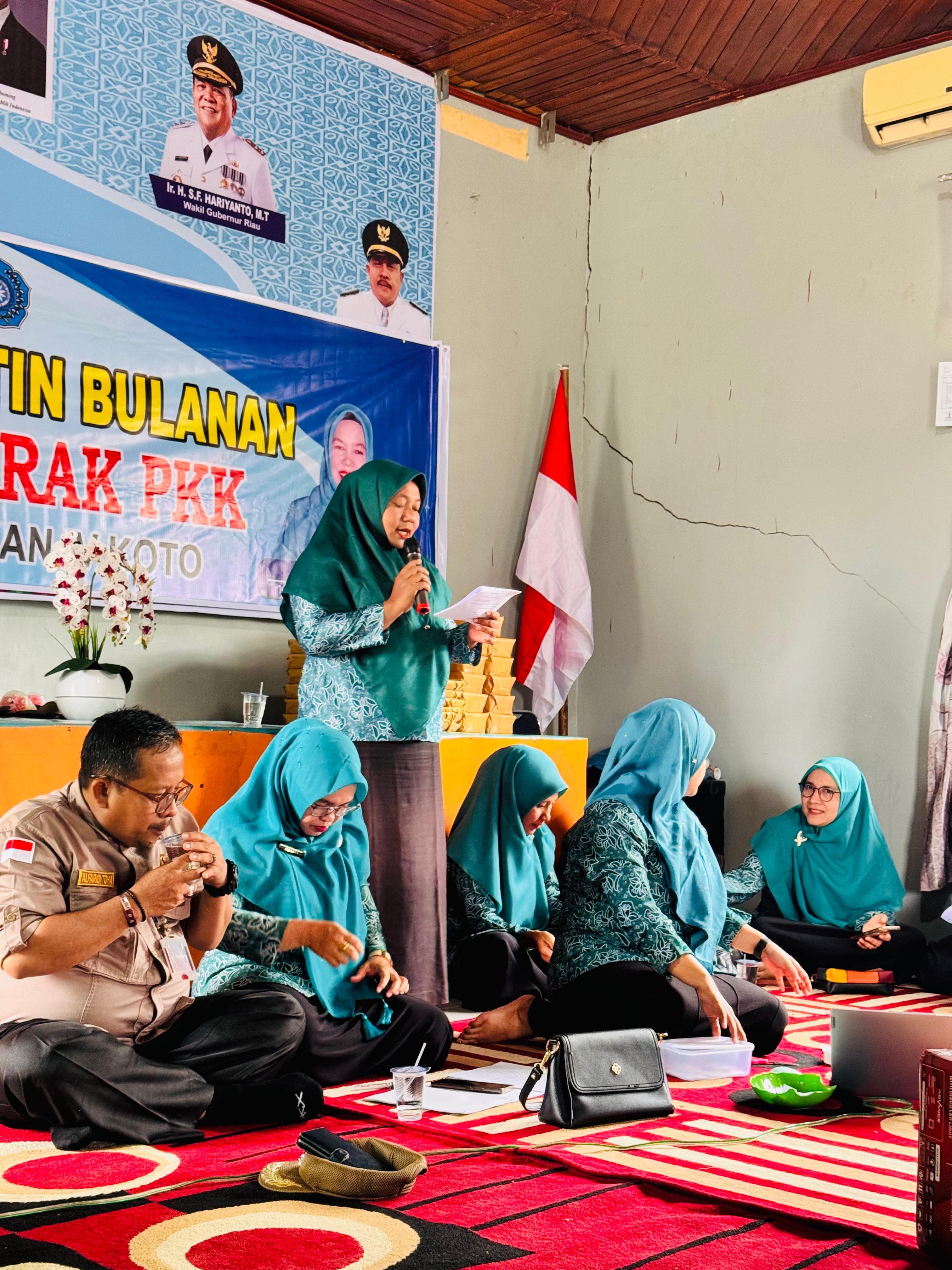 Arisan Bulanan PKK Tingkat Kecamatan Rokan IV Koto  